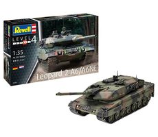 Revell Leopard 2A6/A6NL / Plastikmodell / 1:35 / Anzahl Teile 222 / Schwierigkeit 4 