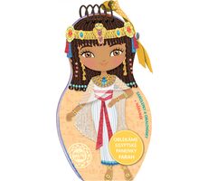 Presco Group Ella&Max Lass uns ägyptische Puppen anziehen FARAH - Malbücher / Sprachversion: CZ / ab 3 Jahren