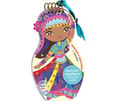 Presco Group Ella&Max Dress up TÄNZER aus aller Welt - Malbücher / Sprachversion: CZ / ab 3 Jahren