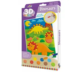 Galt 3D Malbuch - Dinosaurier / ab 6 Jahren