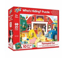 Galt Puzzle: Versteckspiel - Bauernhof / ab 2 Jahren