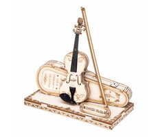 Robotime Holz-3D-Puzzle Viola / ab 8 Jahren / 62 Teile / Schwierigkeit: niedrig