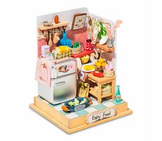 Robotime Miniaturhaus Küche schmeckt nach Leben / ab 14 Jahren 