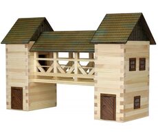 Walachia Holzklebeset Brücke / ab 8 Jahren / 259 Teile / Schwierigkeit: mittel 