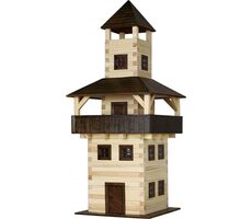 Walachia Holzklebebausatz Turm / ab 8 Jahren / 276 Teile / Schwierigkeit: mittel