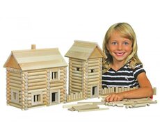Walachia Holzbaukasten Vario Massive Box 418 Teile / ab 5 Jahren / 418 Teile / Schwierigkeit: gering