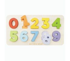 Le Toy Van Petilou Einsteckpuzzle mit Zahlen / ab 1,5 Jahren