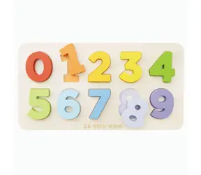 Le Toy Van Petilou Einsteckpuzzle mit Zahlen / ab 1,5 Jahren