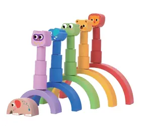 2Kids Toys Balance Regenbogen mit Tieren / ab 3 Jahren