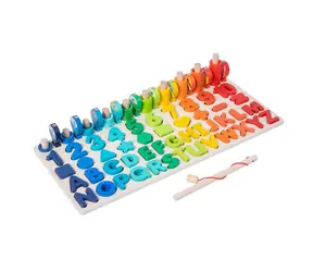 2Kids Toys Multifunktions-Einsteckbrett 5 in 1 / ab 3 Jahren