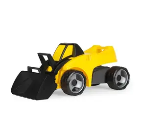 Lena Giga TRUCKS Ladewagen gelb-schwarz / ab 3 Jahren