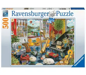 Ravensburger Musikzimmer / 500 Teile / ab 14 Jahren