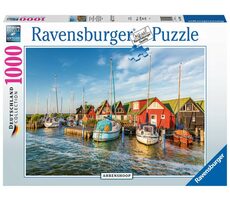 Ravensburger Romantikhafen Ahrenshoop / 1000 Teile / ab 14 Jahren