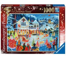 Ravensburger Weihnachtshaus / 1000 Teile / ab 14 Jahren
