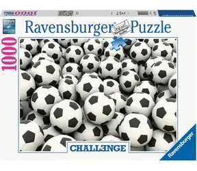 Ravensburger Challenge Puzzle: Fußbälle / 1000 Teile / ab 14 Jahren