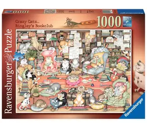 Ravensburger Crazy Cats Buchclub / 1000 Teile / ab 14 Jahren