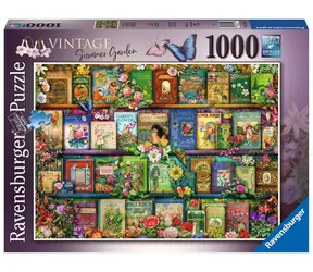 Ravensburger Vintage Sommergarten / 1000 Teile / ab 14 Jahren