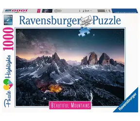 Ravensburger Atemberaubende Berge Dolomitentürme Italien / 1000 Teile / ab 14 Jahren