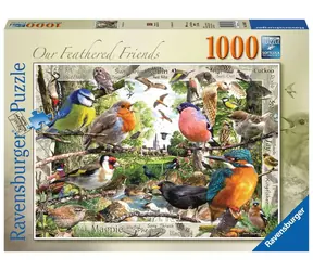 Ravensburger Unsere gefiederten Freunde / 1000 Stück / ab 14 Jahren
