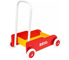 Brio Kinderwagen - rot-gelb / ab 9 Monaten 
