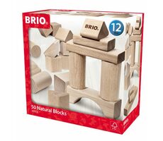 Brio Holzklötze 50 Stück / ab 12 Monaten 