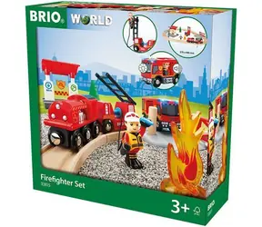 Brio Eisenbahnset - Feuerwehrset / ab 3 Jahren 