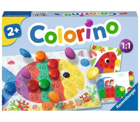 Ravensburger Colorino / Spieldauer: 15 Minuten / Spieleranzahl: 2-4 / ab 2 Jahren 