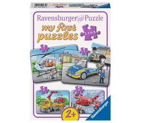 Ravensburger Einsatzfahrzeuge 2/4/6/8 Teile / ab 2 Jahren 
