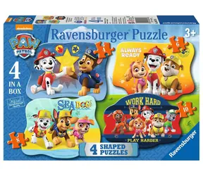 Ravensburger Mein erstes Puzzle Paw Patrol 4/6/8/10 Teile / ab 3 Jahren 