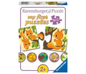 Ravensburger Mein erstes Puzzle Tiere und Babys 9x2 Teile / ab 2 Jahren 