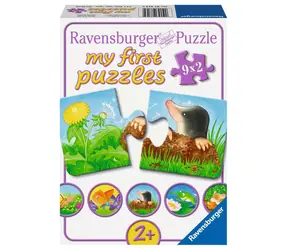 Ravensburger Mein erstes Puzzle Tiere im Garten 9x2 Teile / ab 2 Jahren 