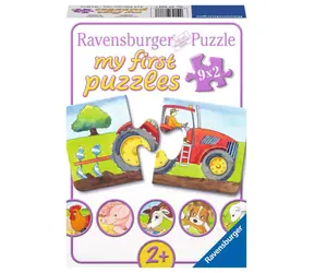 Ravensburger Mein erstes Puzzle Auf dem Bauernhof 9x2 Teile / ab 2 Jahren 
