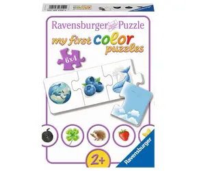 Ravensburger Mein erstes Puzzle Lass uns Farben lernen 6x4 Teile / ab 2 Jahren 