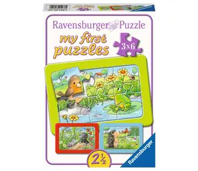 Ravensburger Kleine Gartentiere / 3x6 Stück / ab 2 Jahren 