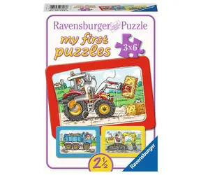 Ravensburger Bauarbeiten - 3x6 Teile / ab 2 Jahren 