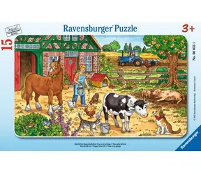 Ravensburger Glückliches Leben auf dem Bauernhof / 15 Stück / ab 3 Jahren 