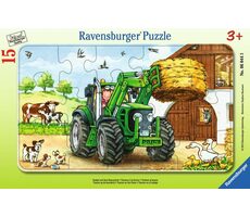 Ravensburger Ackerschlepper / 15 Teile / ab 3 Jahren 