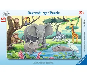 Ravensburger Afrikanische Tiere / 15 Stück / ab 3 Jahren 