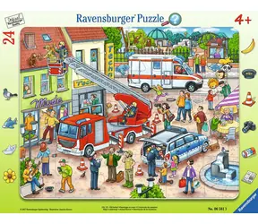 Ravensburger Feuerwehrmänner und Polizisten - 24 Teile / ab 4 Jahren 