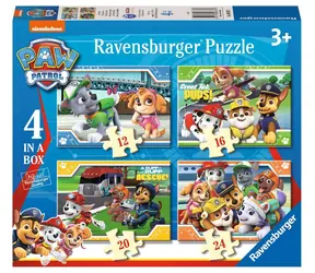 Ravensburger Paw Patrol 4 in 1 - 12+16+20+24 Teile / ab 3 Jahren