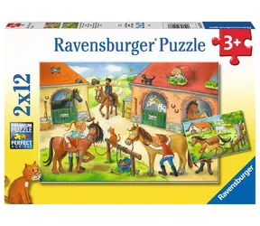 Ravensburger Happy Day on the Farm / 2x12 Stück / ab 3 Jahren 