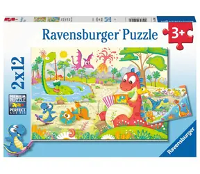 Ravensburger Meine Dinosaurierfreunde / 2x12 Teile / ab 3 Jahren 