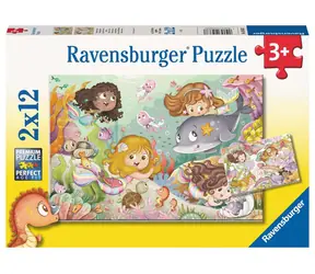 Ravensburger Feen und Meerjungfrauen / 2x12 Stück / ab 3 Jahren 