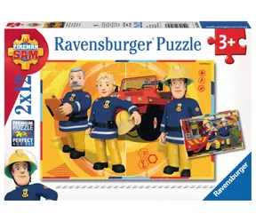 Ravensburger Feuerwehrmann Sam - 2x12 Teile / ab 3 Jahren 
