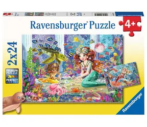Ravensburger Meerjungfrauen 2x24 Teile / ab 4 Jahren 