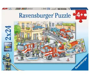 Ravensburger Feuerwehrleute - 2x24 Teile / ab 4 Jahren 