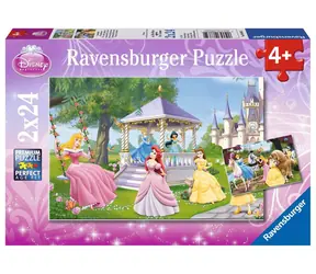 Ravensburger Disney: Zauberhafte Prinzessinnen / 2x24 Teile / ab 4 Jahren 