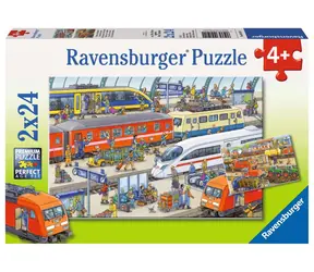 Ravensburger Bahnhof - 2x24 Teile / ab 4 Jahren 