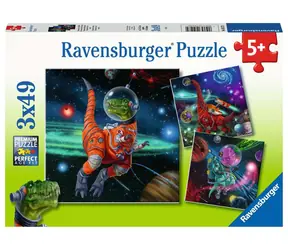 Ravensburger Dinosaurierwelt - 3x49 Teile / ab 5 Jahren 