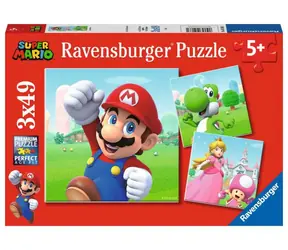 Ravensburger Super Mario - 3x49 Teile / ab 5 Jahren 